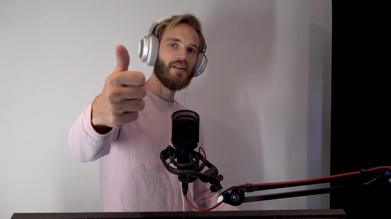 Pewdiepie成為第一個YouTube頻道，達到7000萬用戶