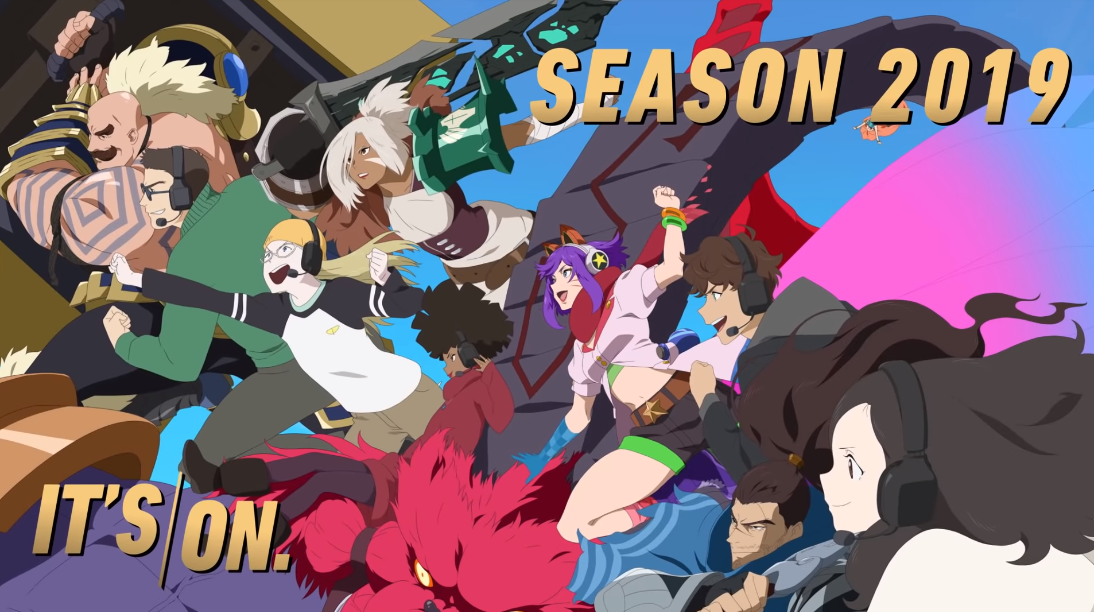 通過Riot Games的新型動漫主題預告片，在2019年排名賽中獎勵
