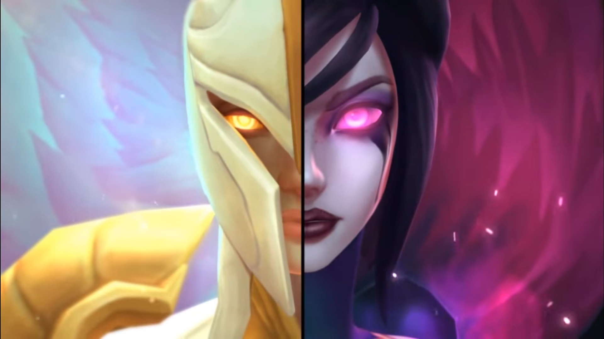 凯尔（Kayle）和摩根纳（Morgana）的英雄联盟（League）