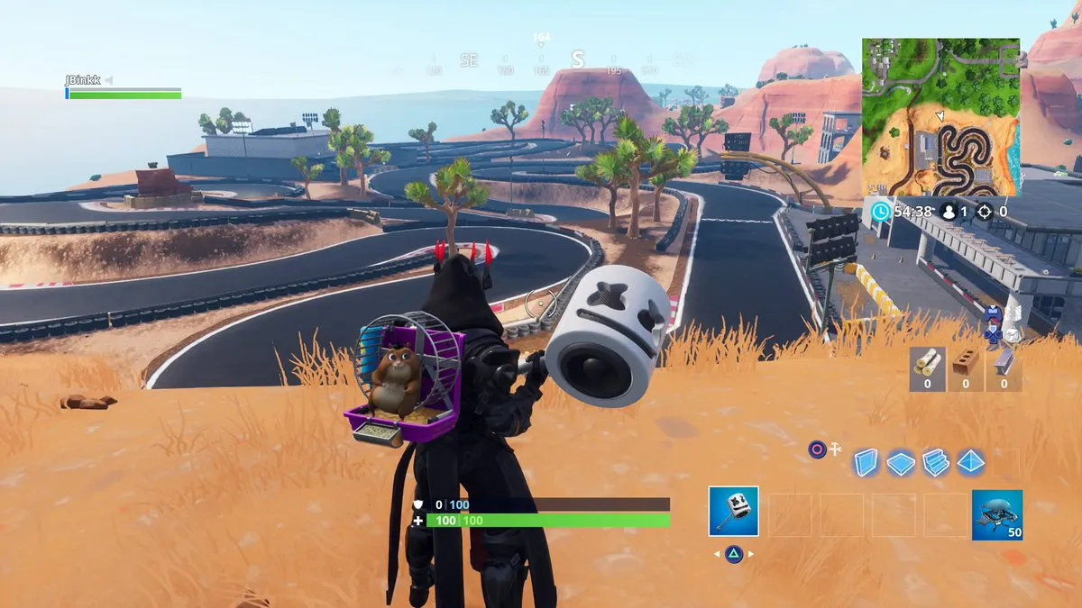 在哪裡可以找到Fortnite的賽道和舞蹈俱樂部參加加時賽挑戰