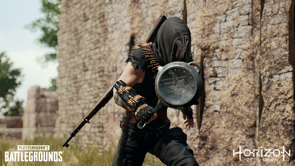 地平線：零黎明跨界在PS4上將到達PUBG