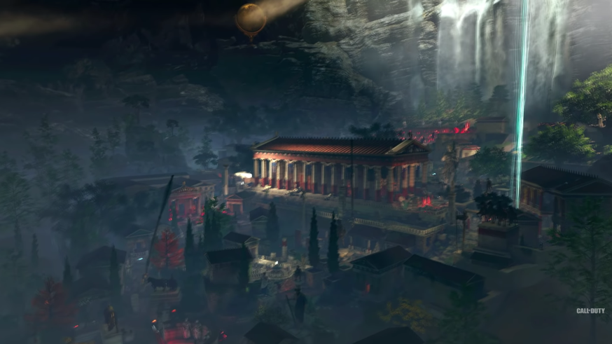 Treyarch揭示了COD的官方预告片：Black Ops 4的下一个僵尸地图，古代邪恶