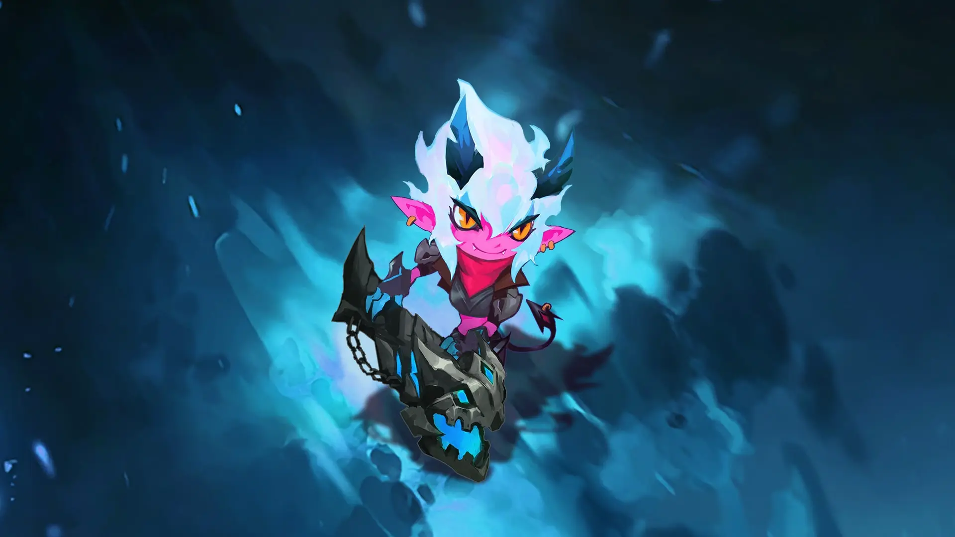 Riot Games首先在四周更新中首先查看Little Demon Tristana的模型和能力动画