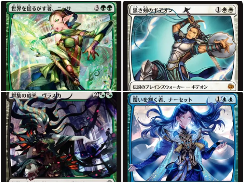 MTG為火花飛行員的戰爭創建日本替代藝術