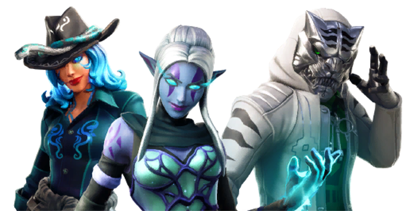 这是Fortnite第8季的加时赛挑战和皮肤变体奖励