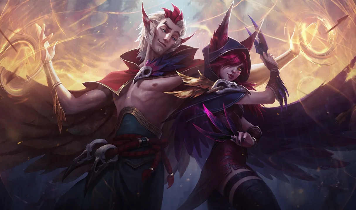Riot將在新更新中放棄獨特的Xayah和Rakan功能，使玩家遭受震驚
