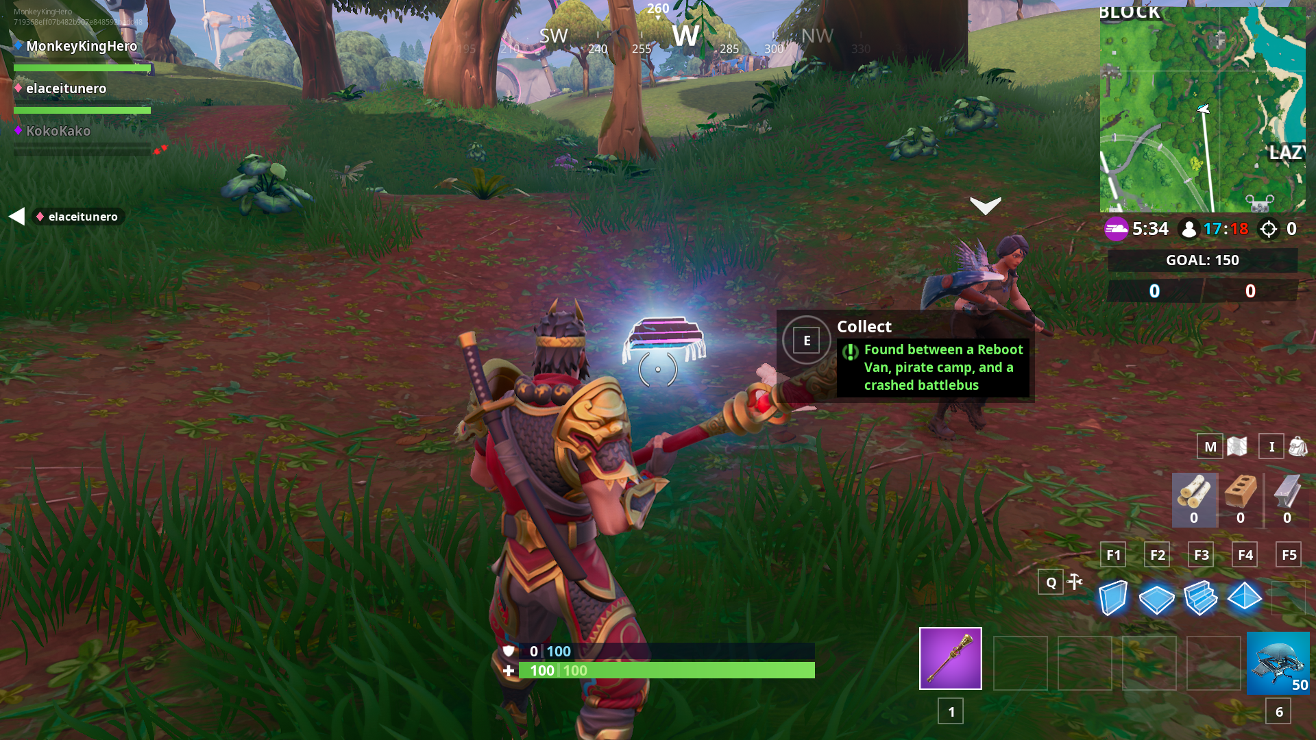 在Fortnite第9季中可以找到Fortbyte 47