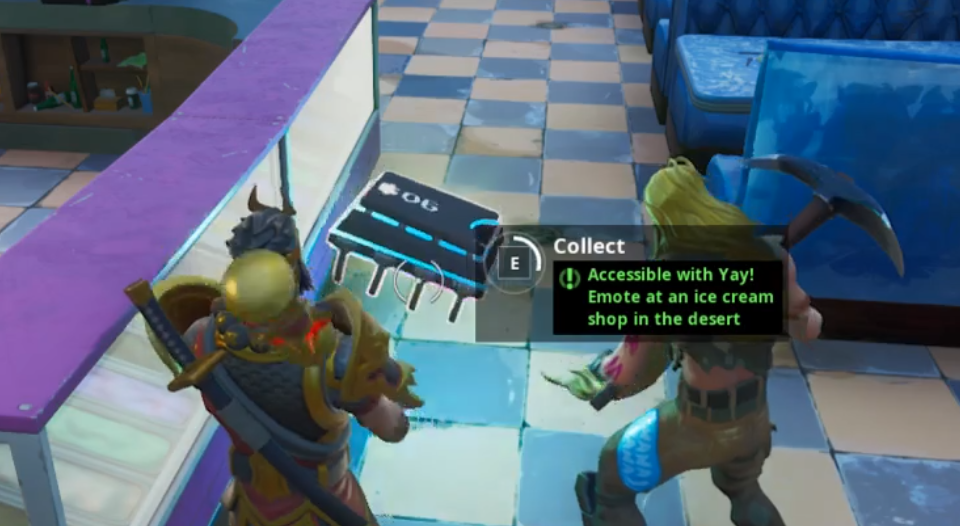 如何在 Fortnite 第 9 季的冰淇淋店找到并解锁 Fortbyte 6