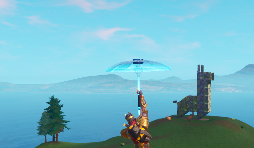如何在Fortnite第9季的金属美洲驼大楼内找到并解锁Fortbyte 21