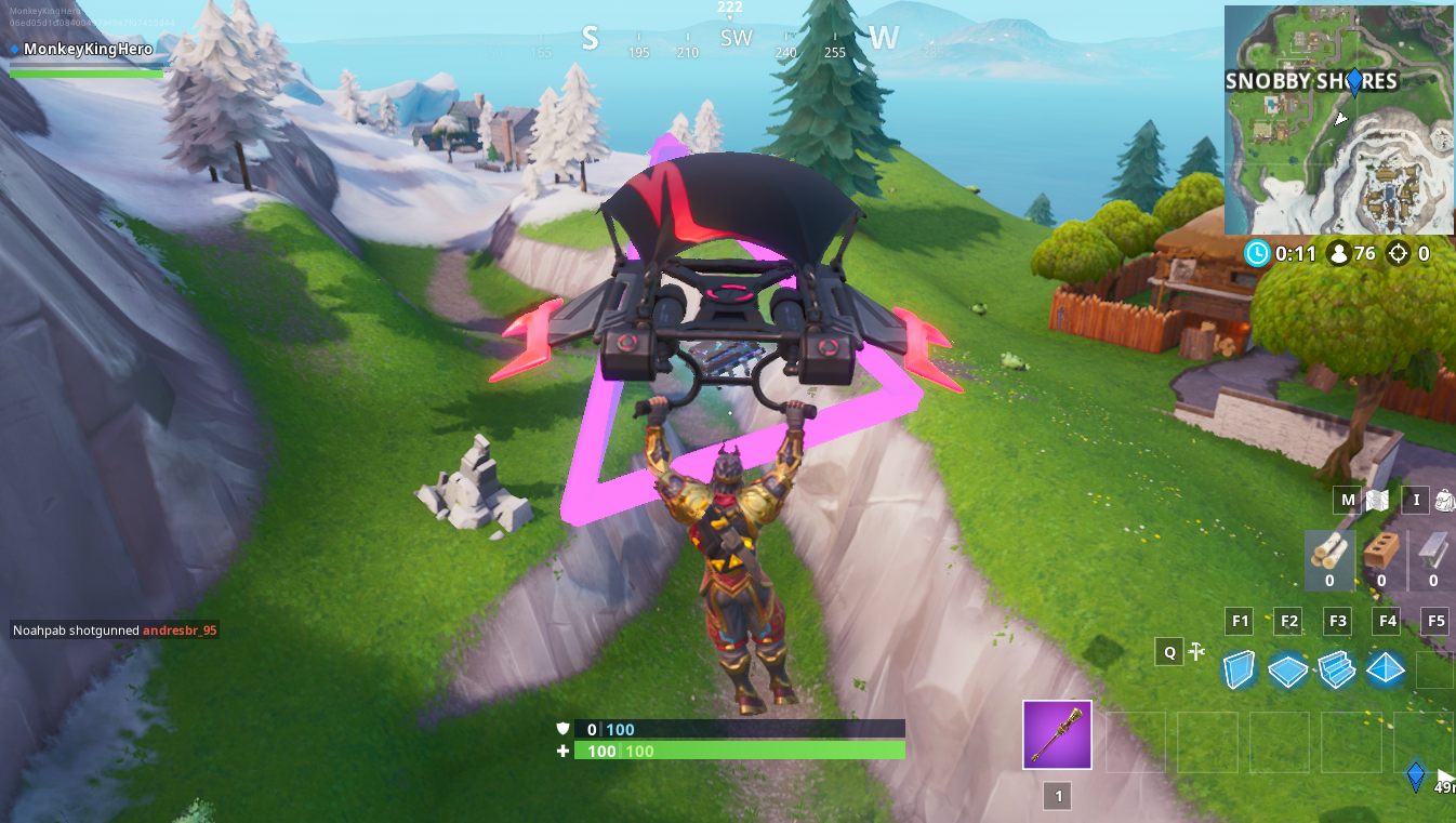 如何在Fortnite季節找到和解鎖Fortbyte 89