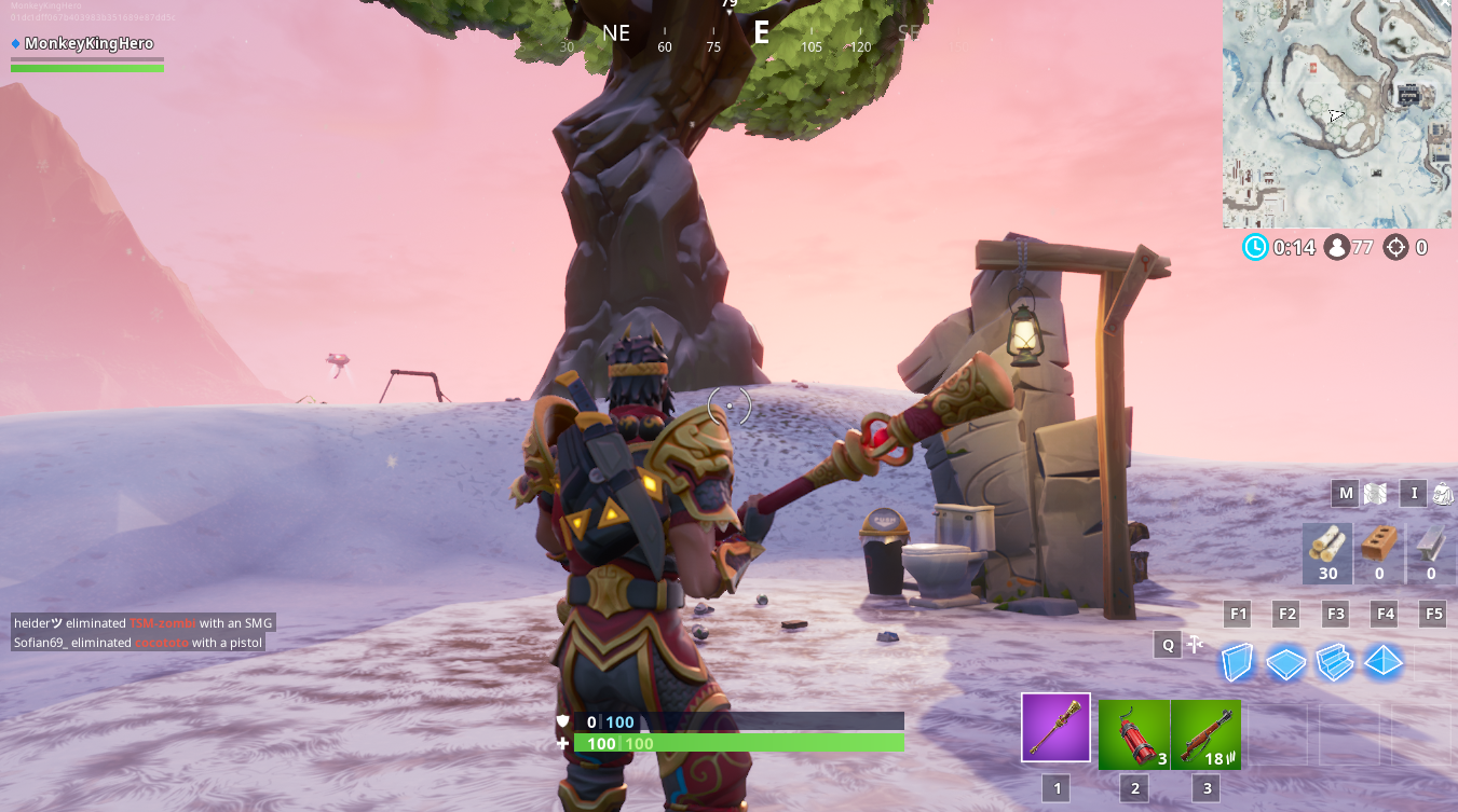 如何在 Fortnite 第 9 季中通过 Smashing the Gnome 找到并解锁 Fortbyte 48