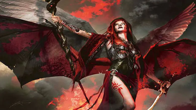 M20神話稀有的MTG破壞了空中：Kaalia，Zenith Seeker