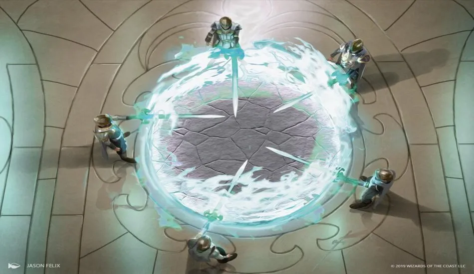 这是Eldraine宝座的每个MTG骑士