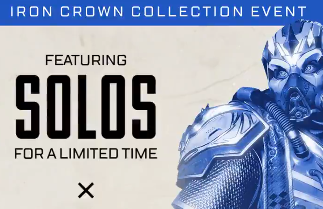 Apex Legends 的全新 Iron Crown Collection 活動將採用粉絲要求的獨奏模式