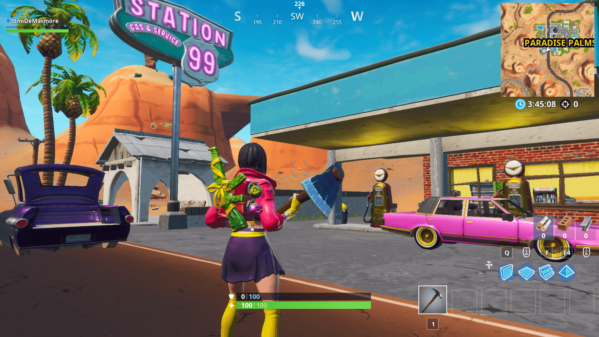 在哪裡可以找到Fortnite的X季X噴霧和祈禱挑戰的加油站