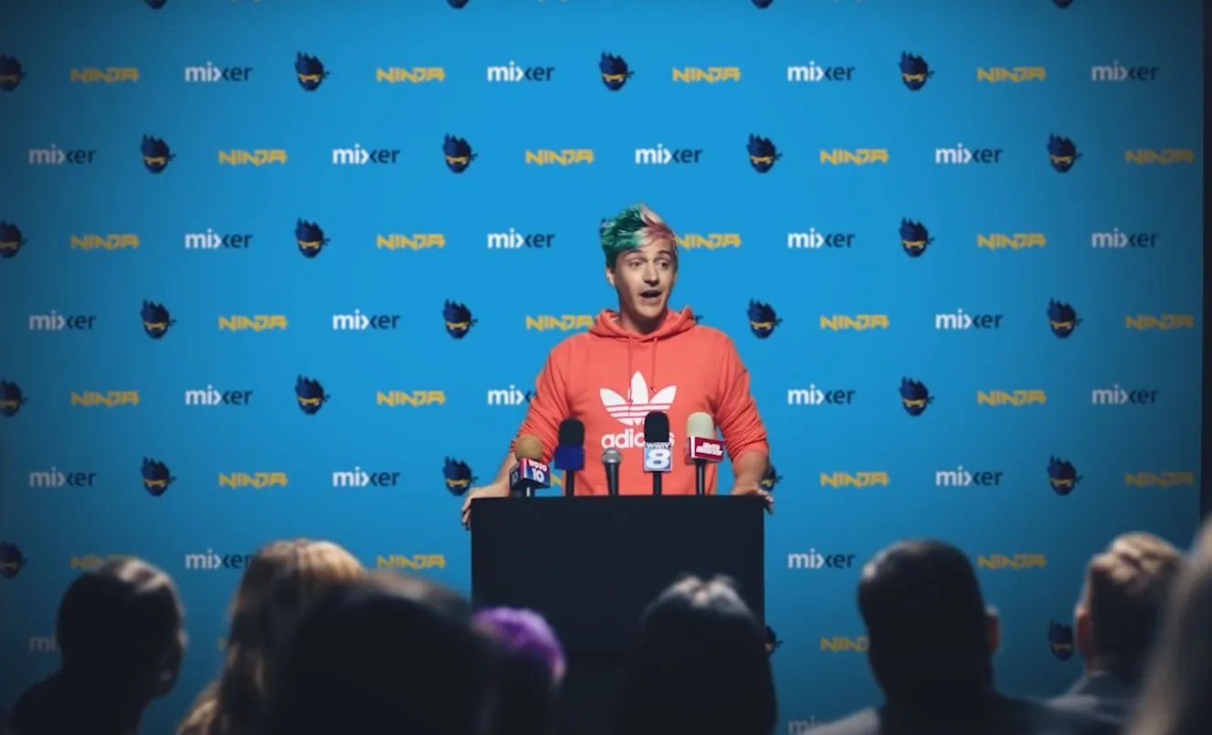 轉向 Mixer 後，Ninja 的收視率下降了 33%，但他的品牌可能仍受益