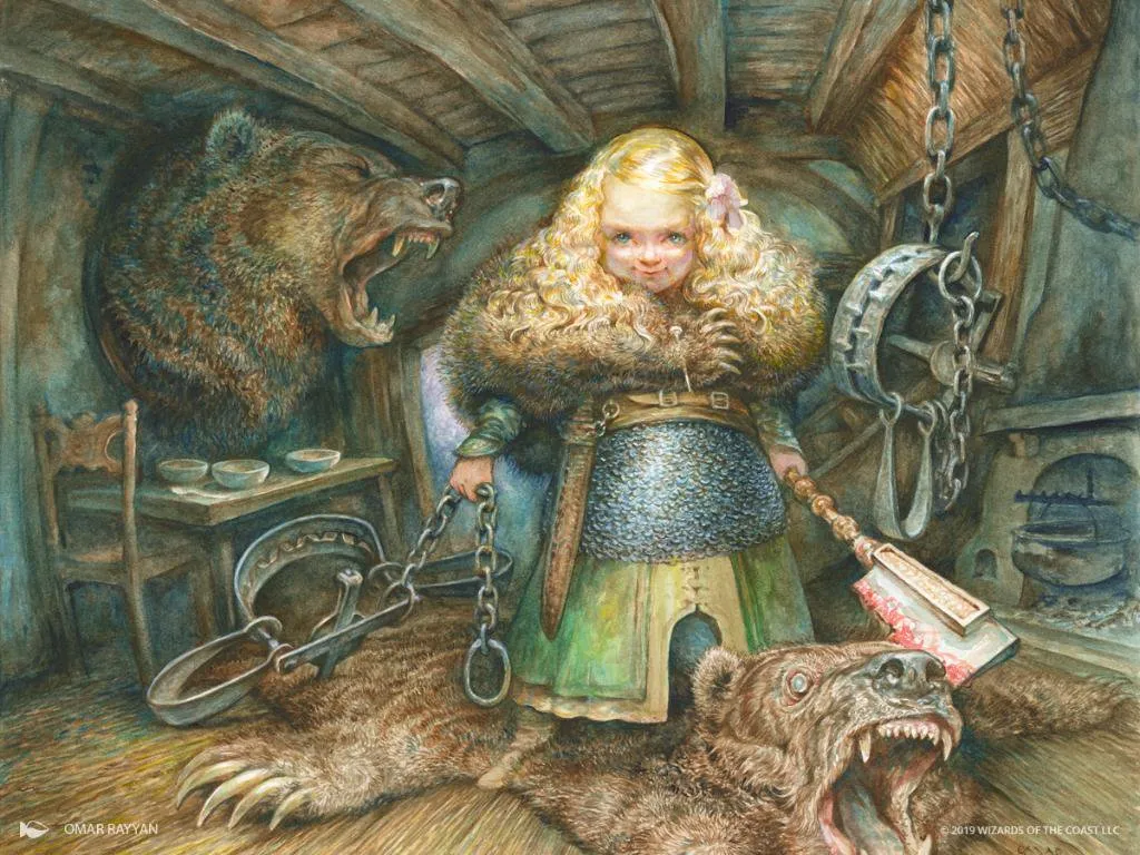 魔術：聚會與Eldraine的寶座一起單聲道