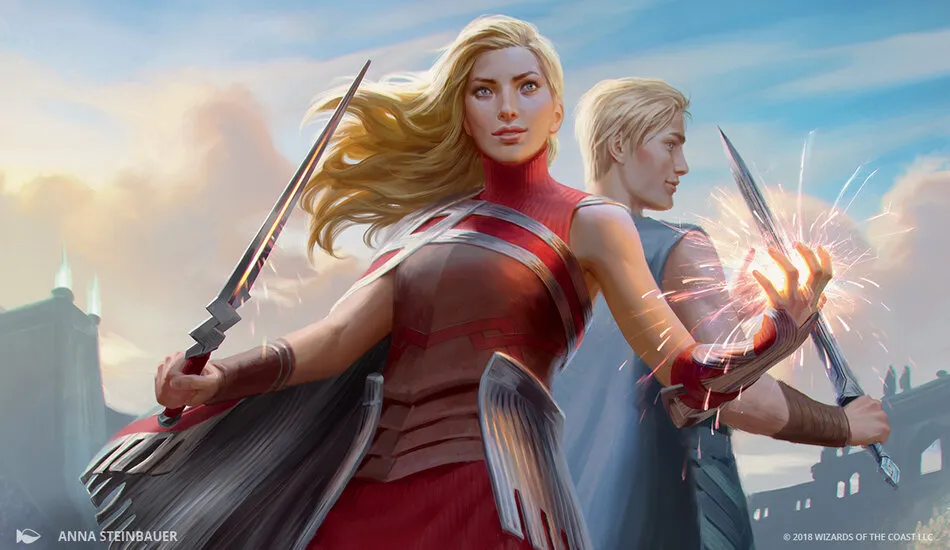 Eldraine Royal Scions planeswalker洩露的寶座是半身像
