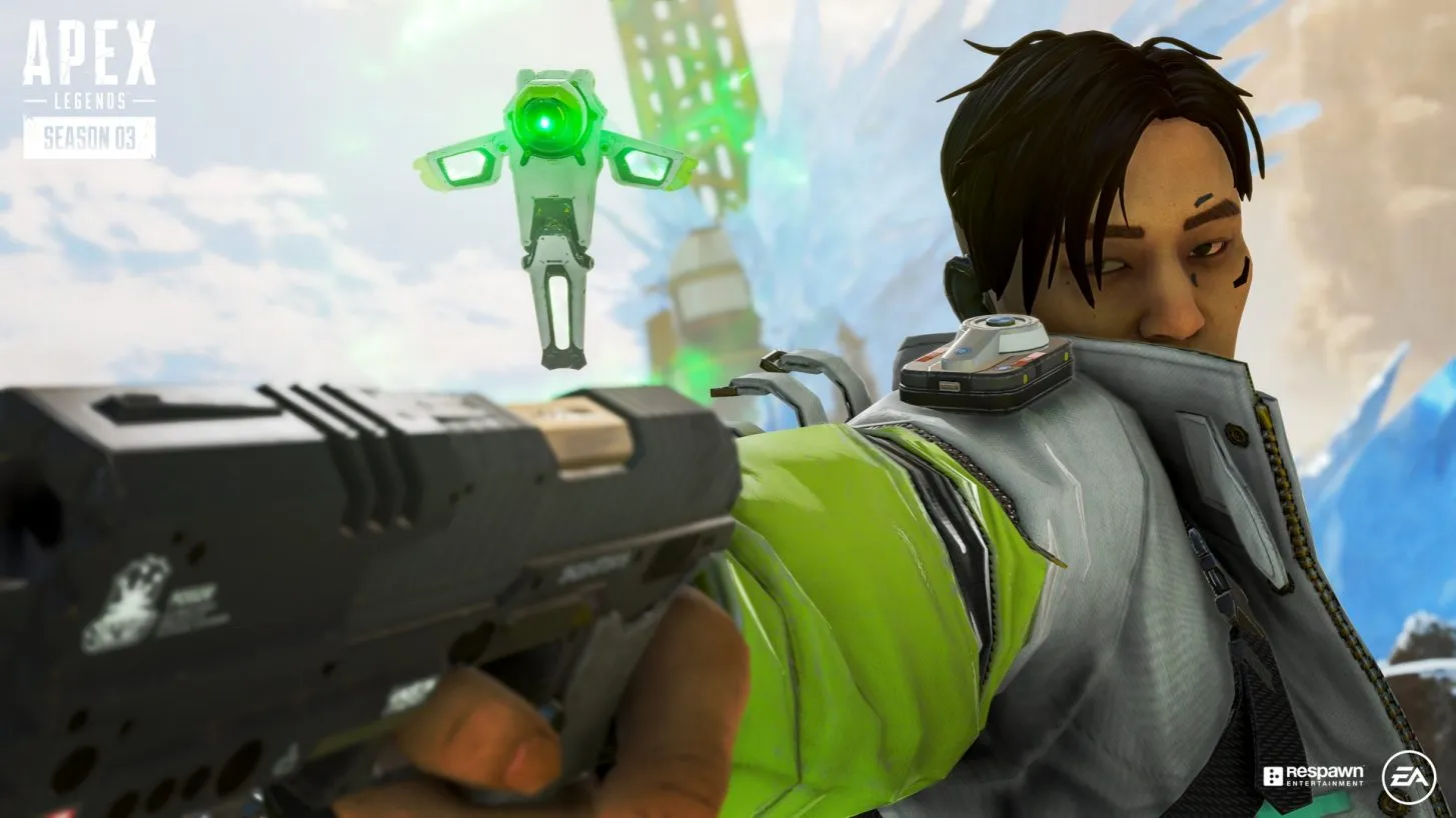 Apex Legends 玩家使用 Crypto 無人機作為手榴彈投遞服務