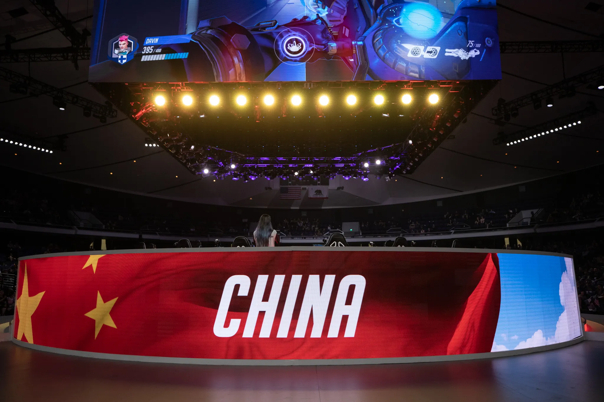 中國隊在2019年守望先鋒世界杯上擊敗法國隊