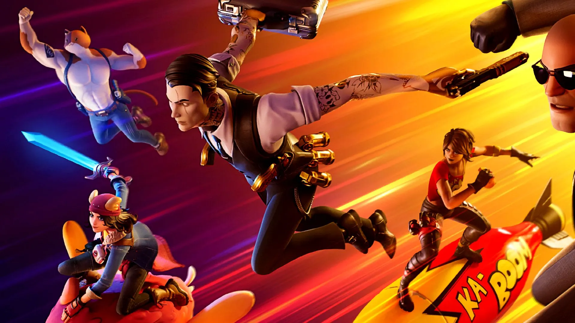 Fortnite正在為下個賽季逗弄水生的東西