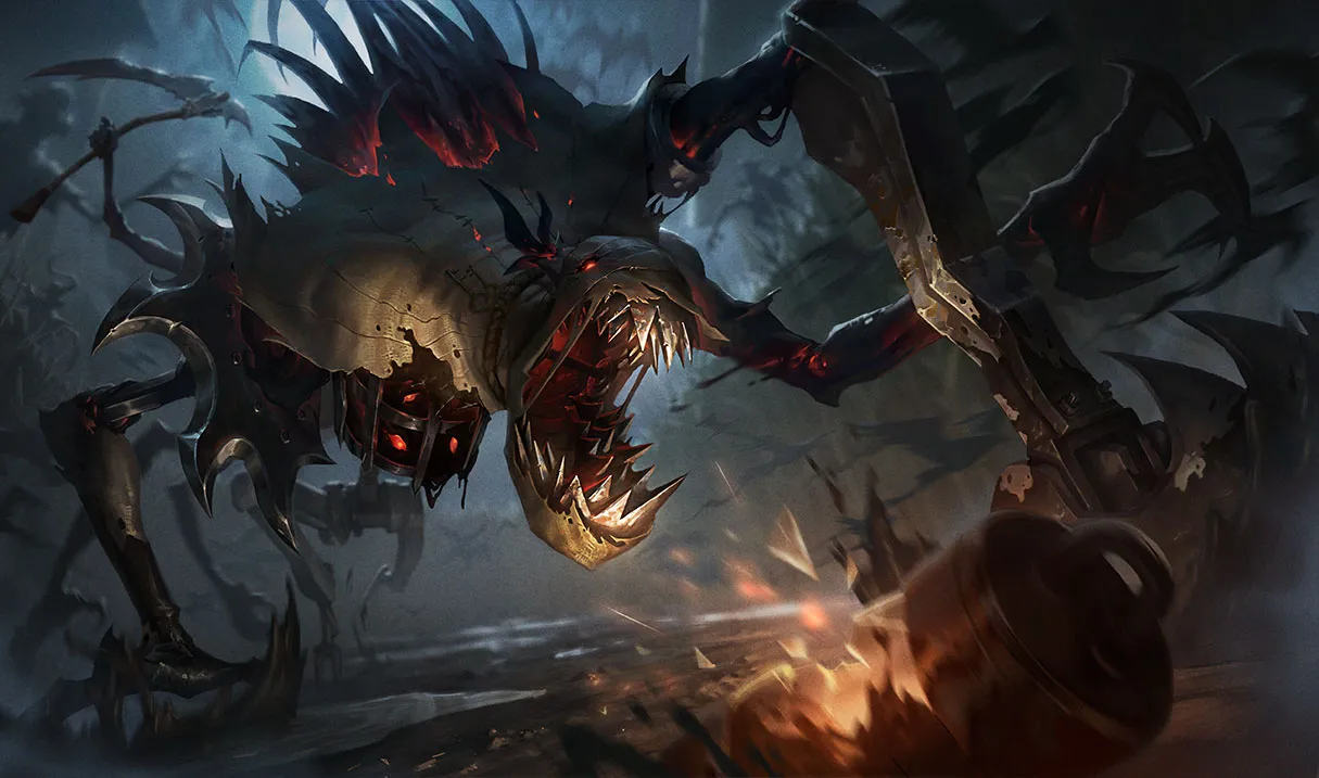 Riot揭露了Fiddlesticks的恐怖新语音线条，以其他冠军的知识为基础