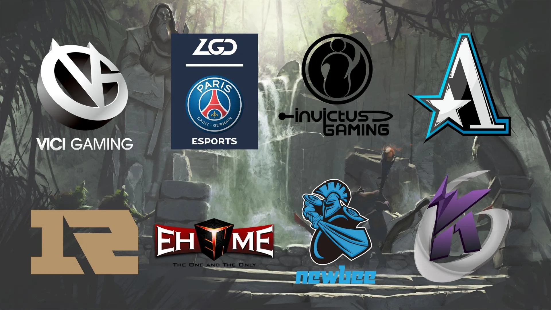 PSG.LGD、Vici Gaming 頭條 中國 Dota 2 職業協會