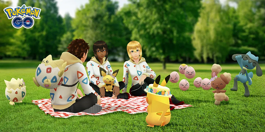 Pokémon Go 2020 年春季活动以花帽皮卡丘、Togepi 服装为特色