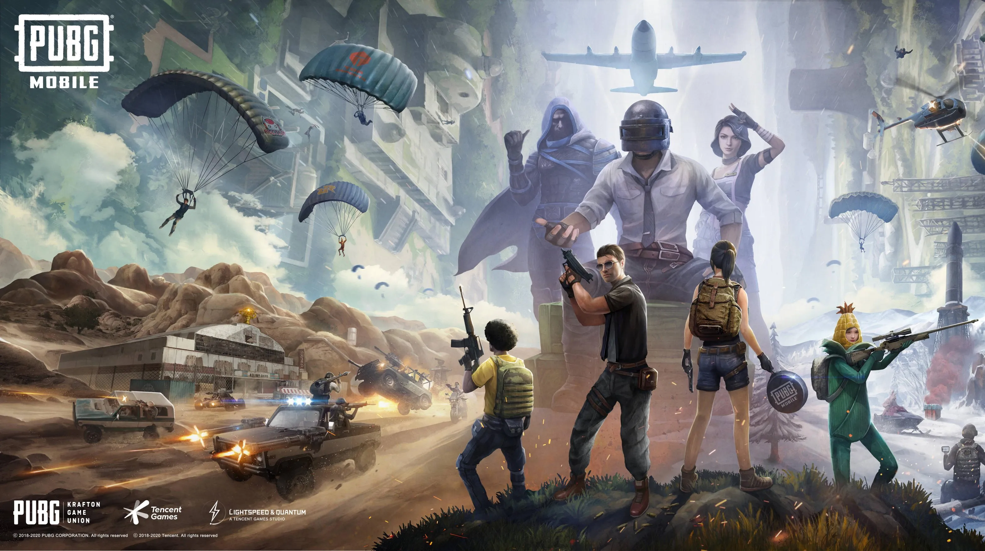 報告：PUBG Mobile是2020年8月票房最高的手機遊戲