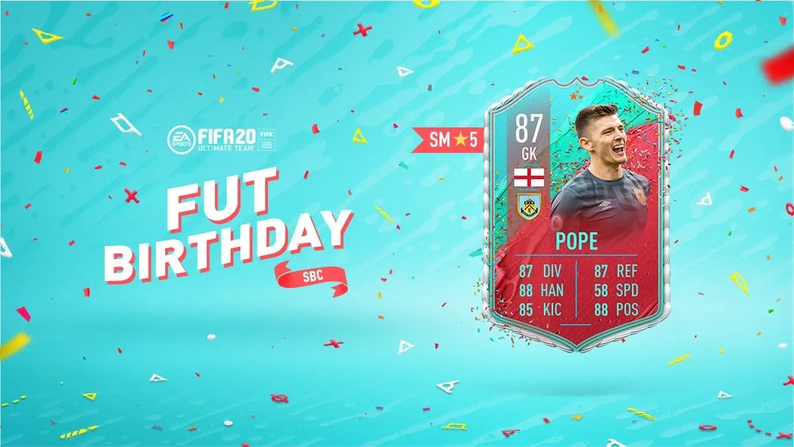 如何在FIFA 20中完成Nick Pope SBC