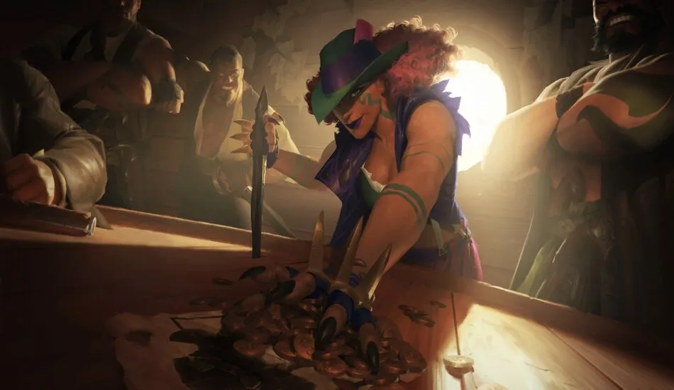 Riot揭露了Bilgewater的Runeterra Swindlers的传奇