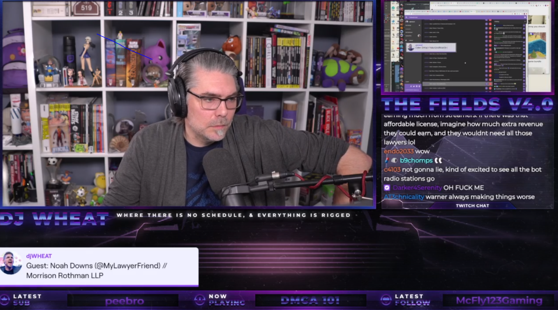 Twitch 主播可能會在直播過程中開始受到 DMCA 聲明的打擊