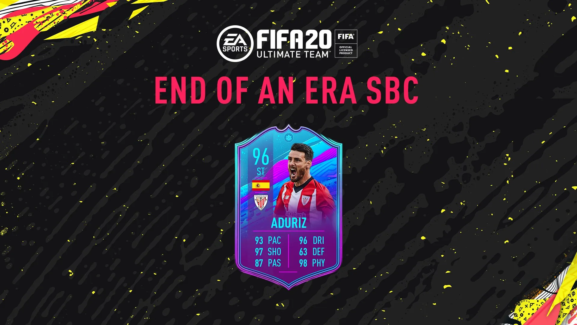 如何完成FIFA 20 Ultimate Team的ERA ADURIZ SBC的結束