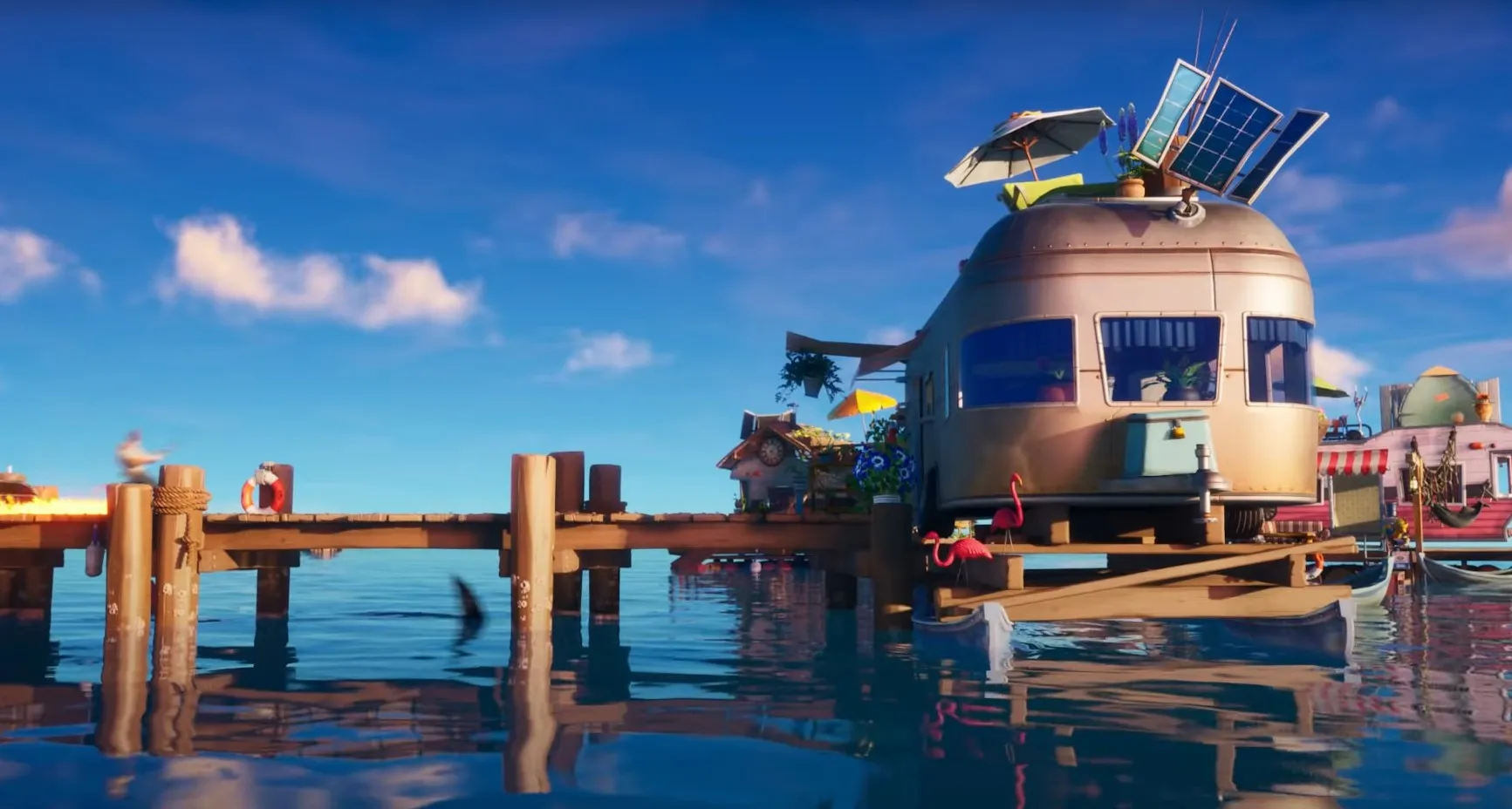 第2季的所有Fortnite地图变化