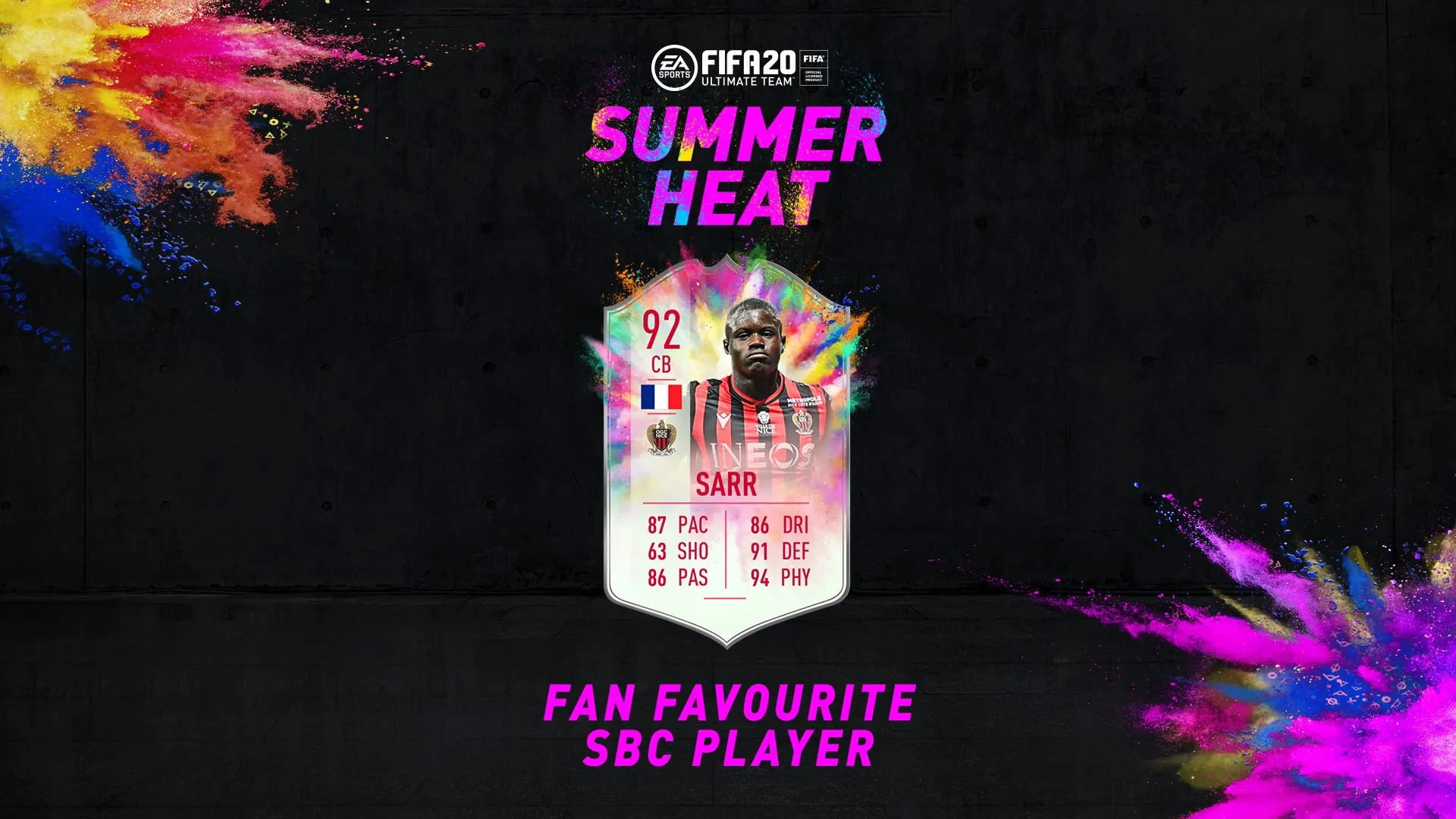 如何在FIFA 20 Ultimate團隊中完成Summer Heat Sarr SBC