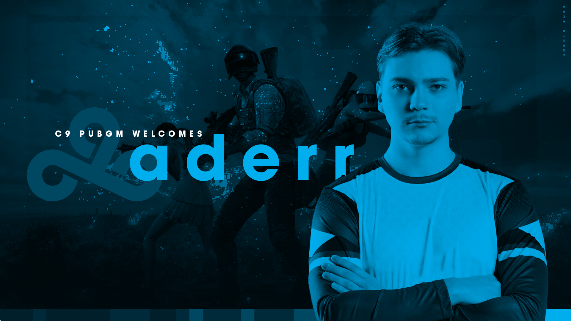 Cloud9標誌著Aderr的PUBG移動陣容