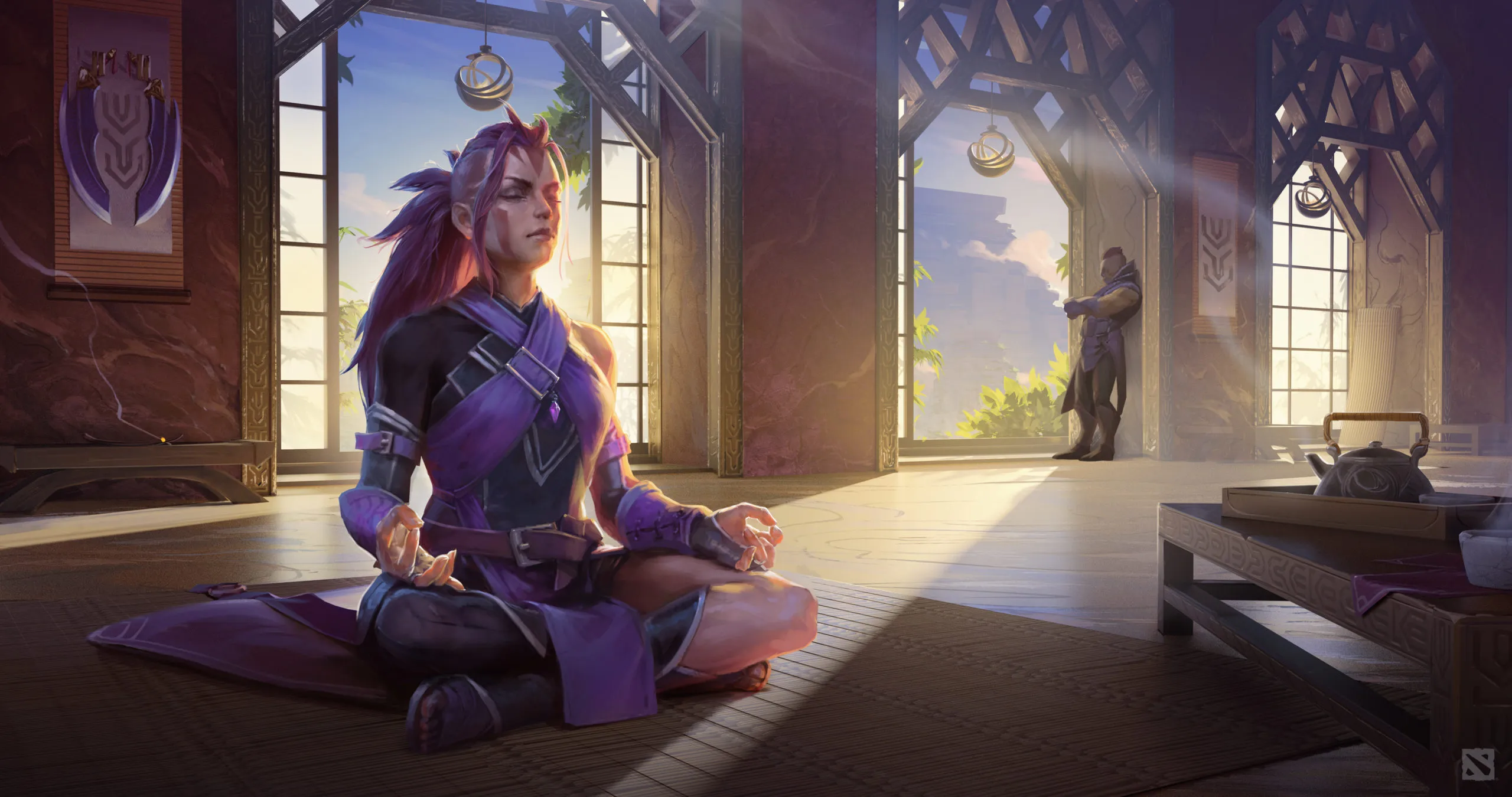 门徒的路径英雄人物的反法师角色生活在dota 2