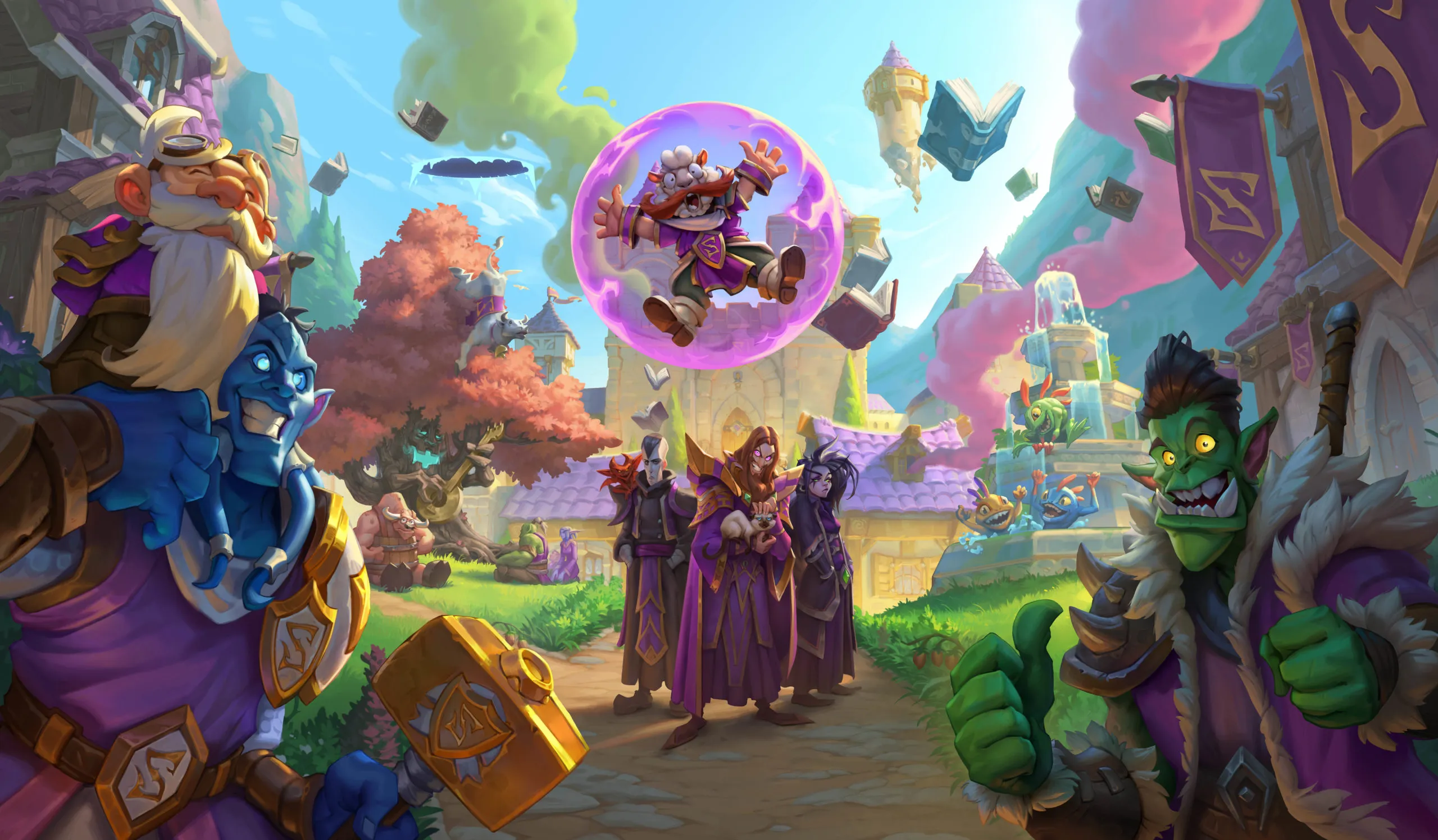 Rogue and Warrior傳奇醫生Krastinov加入了Hearthstone的學術學院擴展