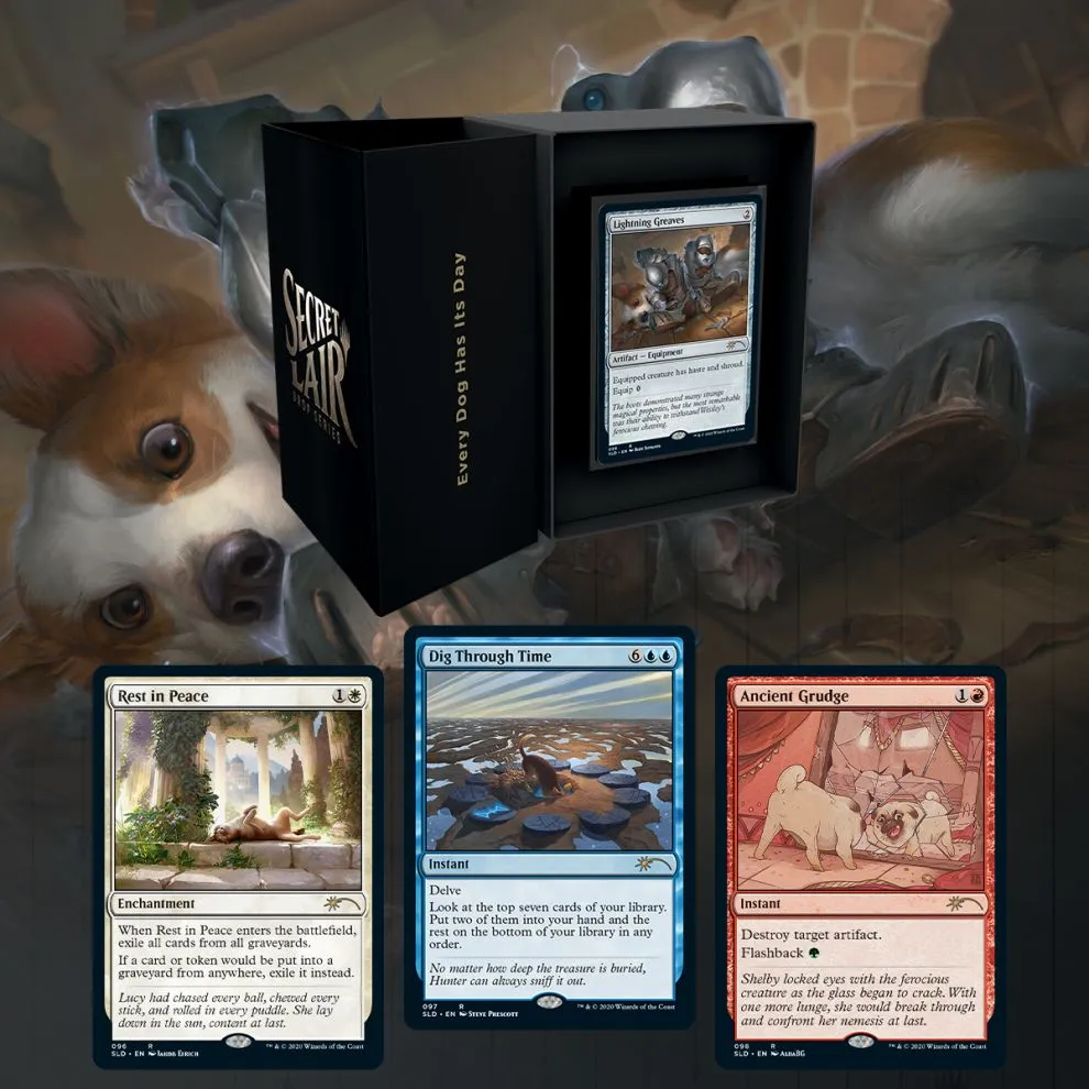 新的MTG Secret Lair Drop庆祝国际狗节
