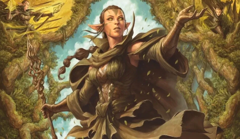MTG Nissa在Zendikar Rising planeswalker揭示的Golgari