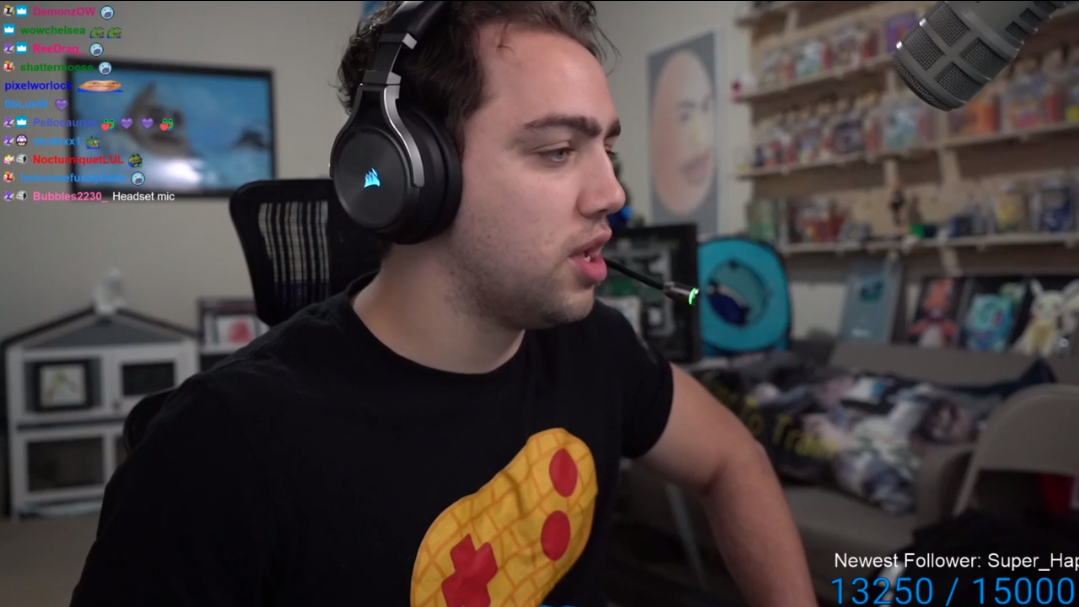 Mizkif在最終嘗試中完成了Super Mario 64 Speedrun，然後才能剃光頭