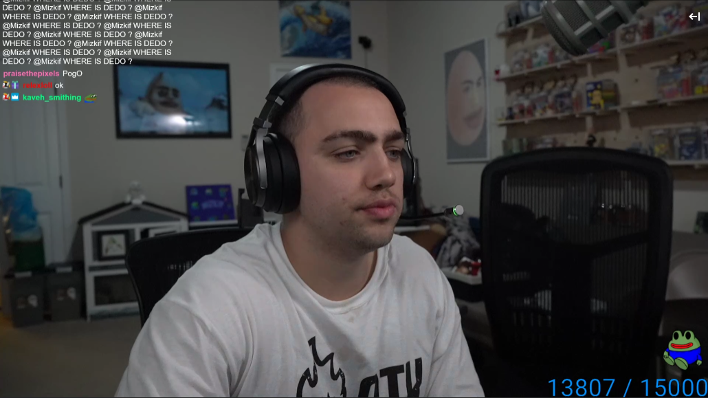 Mizkif解决了与前编辑泄露的消息
