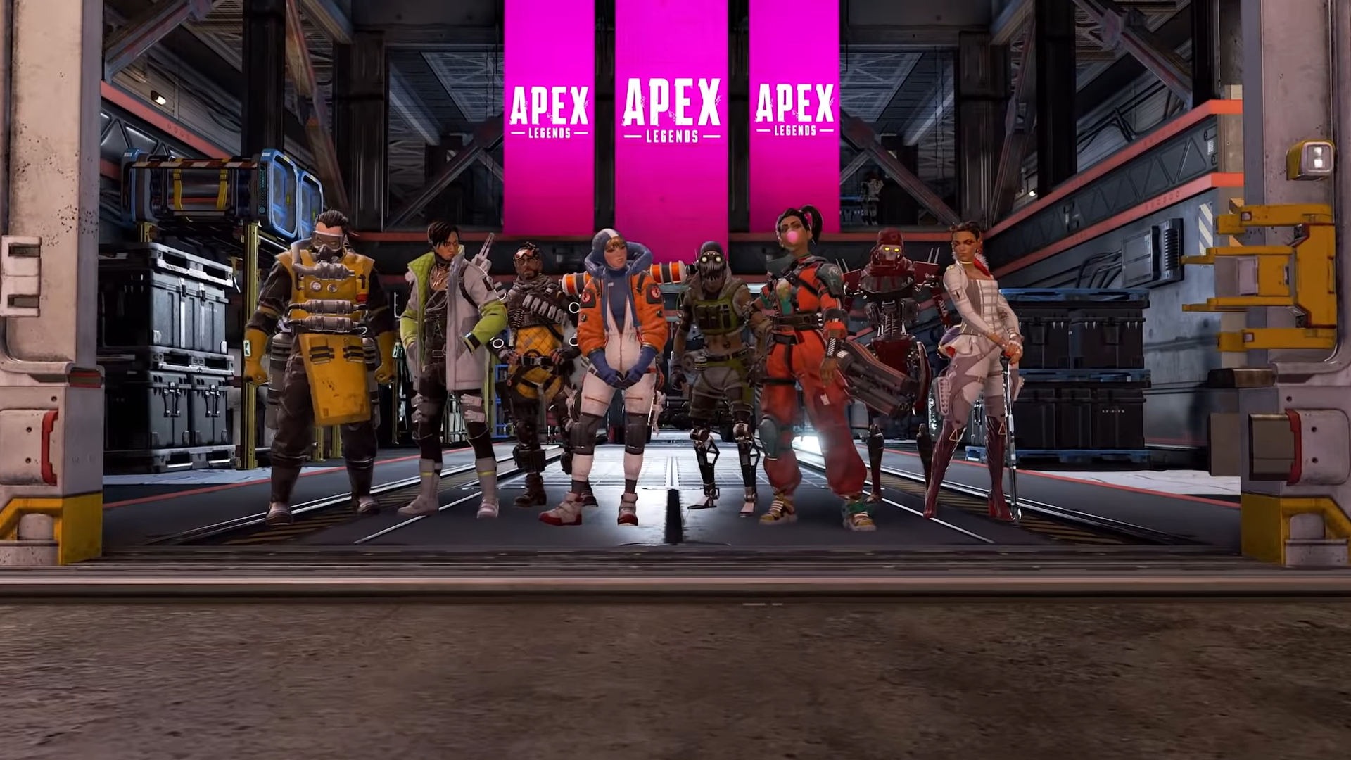 Apex 粉絲為遊戲中的每個傳奇人物和武器設計了情人節主題的皮膚