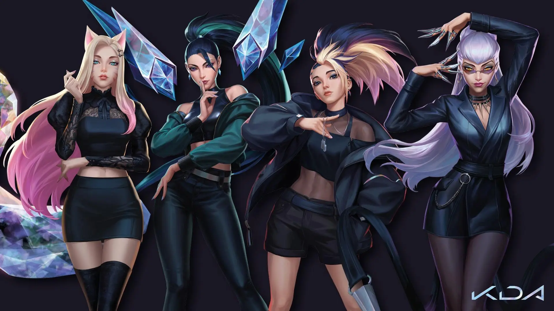 K/DA 在新杂志《SHARP》中讲述了一切