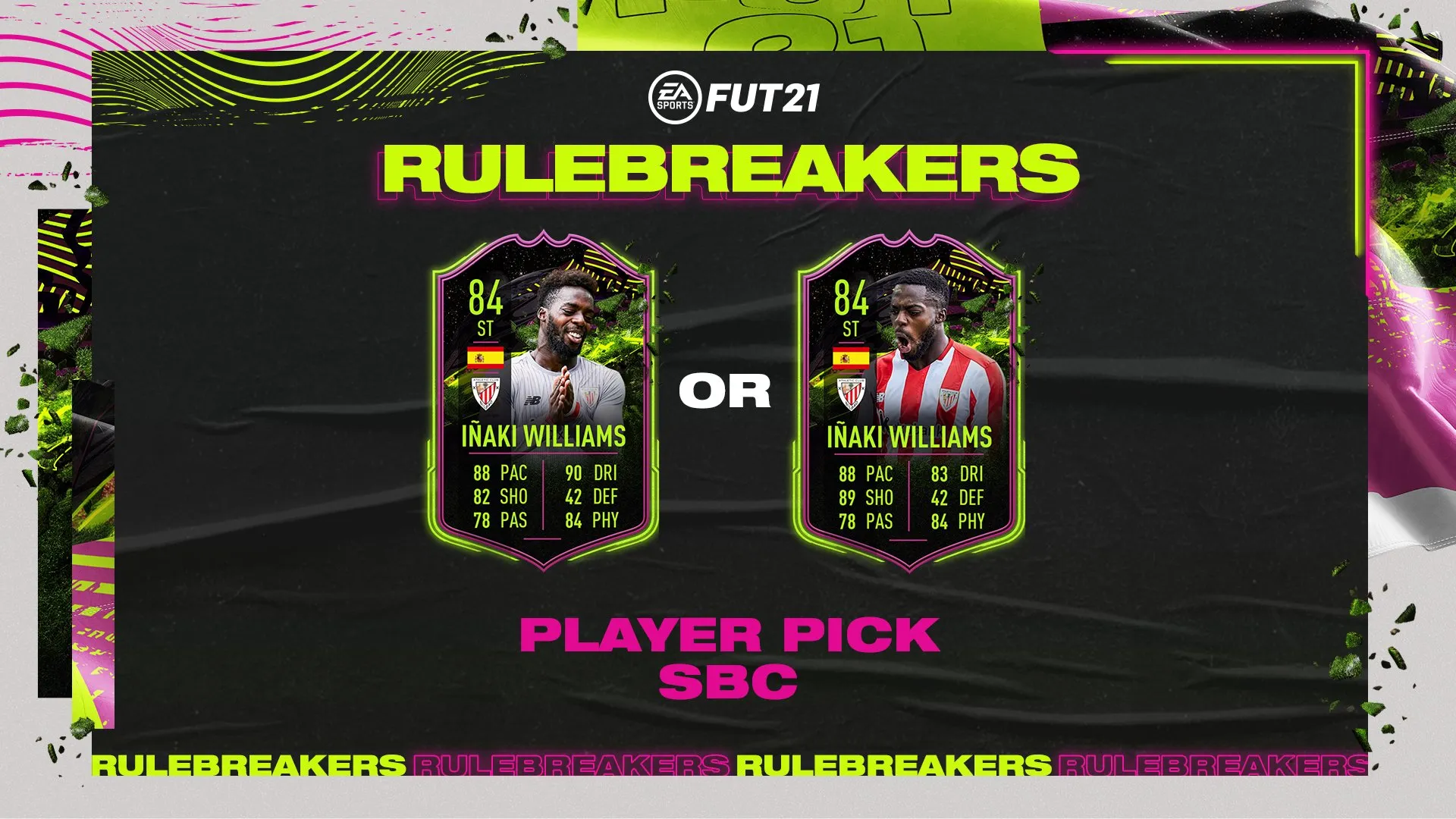 如何完成規則破壞者威廉姆斯球員在FIFA 21 Ultimate Team中選擇SBC