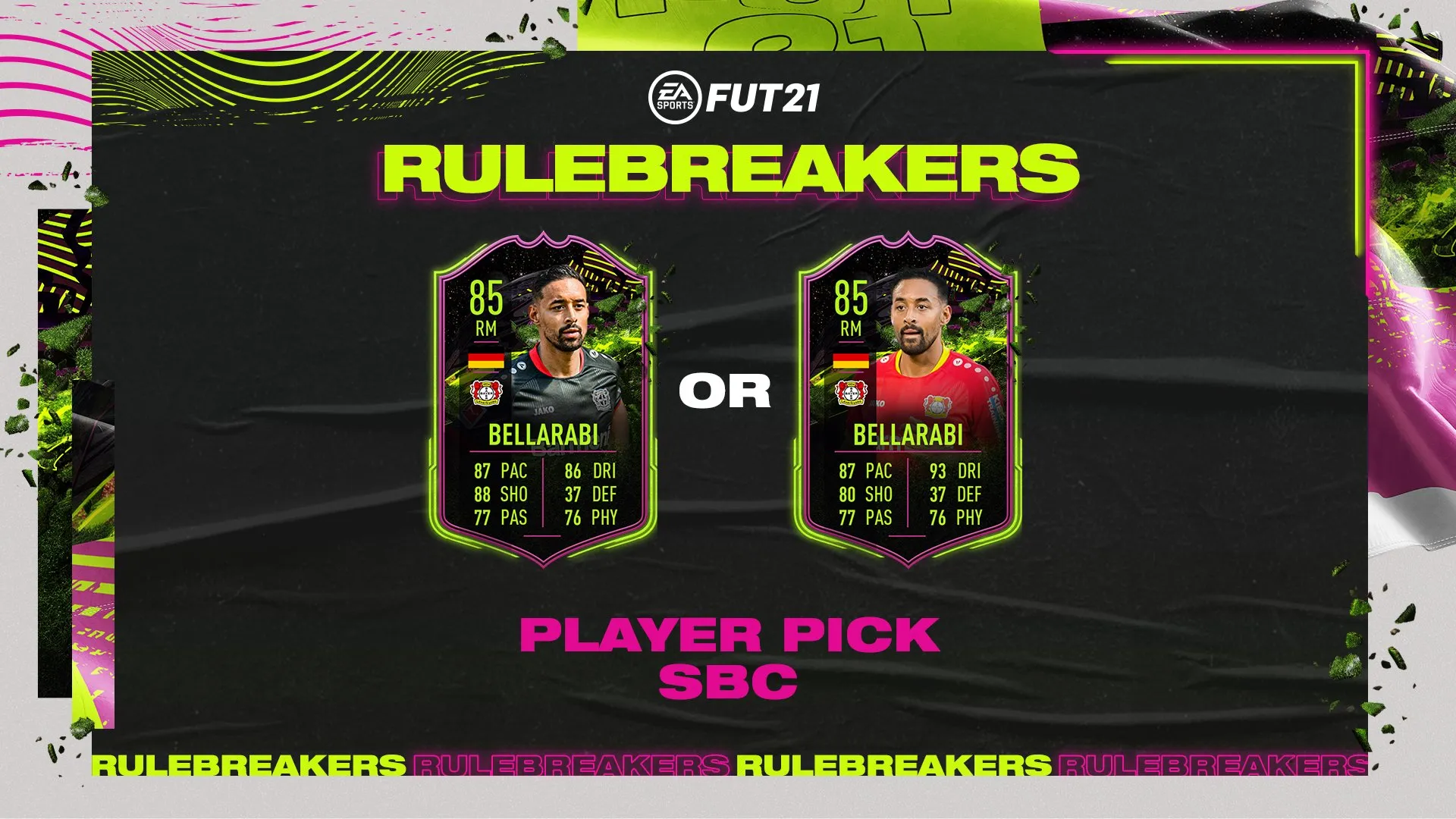 如何在FIFA 21 Ultimate團隊中完成Bellarabi Player的貝拉拉比球員選擇SBC