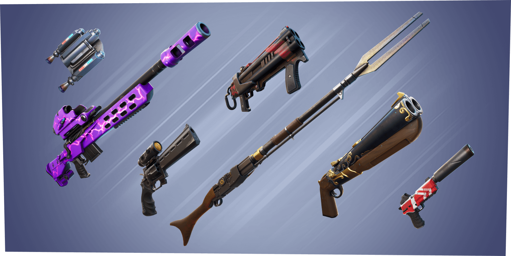 Fortnite 第 2 章第 5 季将推出所有新武器