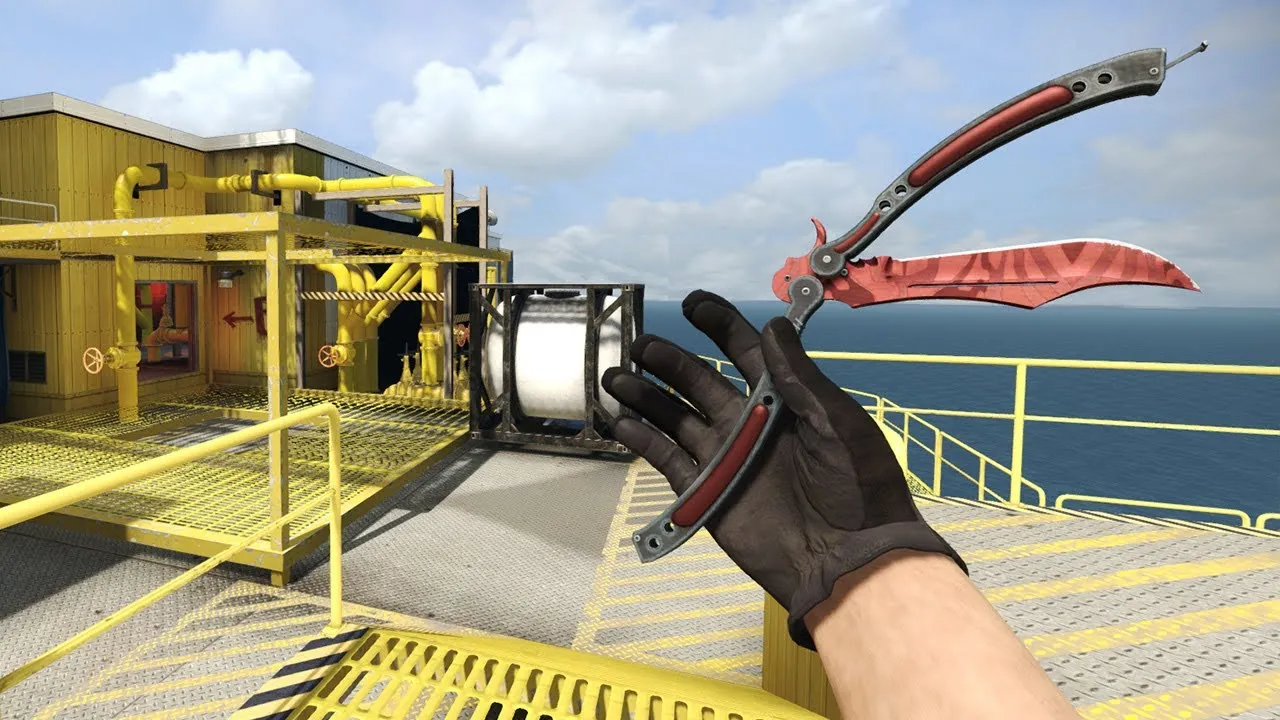 CS：Go Pro用刀子杀死巴黎少校的1-VS-1离合器