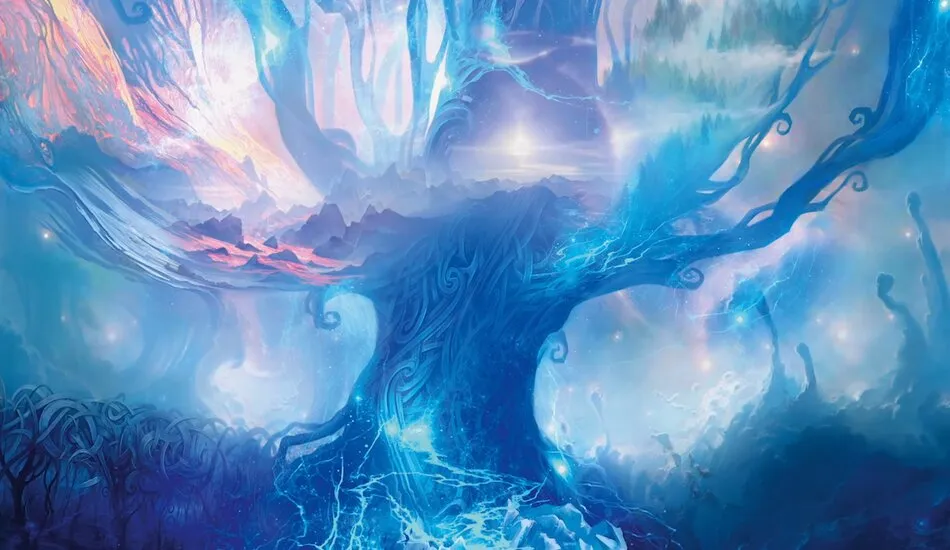 MTG 世界之树为众神提供力量，让他们进入凯德海姆的战场