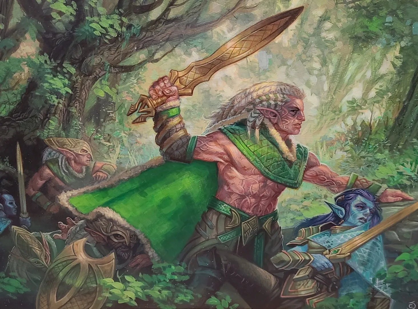 一對罕見的傳奇亮點今天的MTG Kaldheim劇透